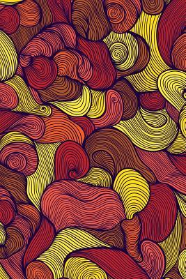 Read online Dot Journal: Swirls (Red) 6x9: Journal with Dotted Pages - NOT A BOOK | ePub