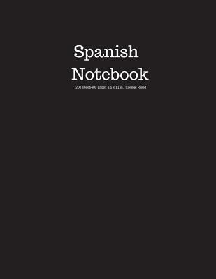 Read Spanish Notebook 200 Sheet/400 Pages 8.5 X 11 In.-College Ruled: Subject Spanish Writing Composition Book Soft Cover - Goddess Book Press file in PDF