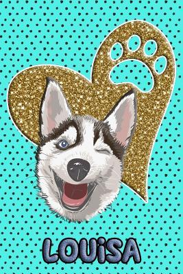 Read Husky Life Louisa: College Ruled Composition Book Diary Lined Journal Blue - Frosty Love | PDF